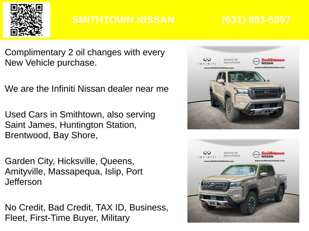 Used 2023 Nissan Frontier PRO-4X w/ Tow Package AWD/4WD image 2