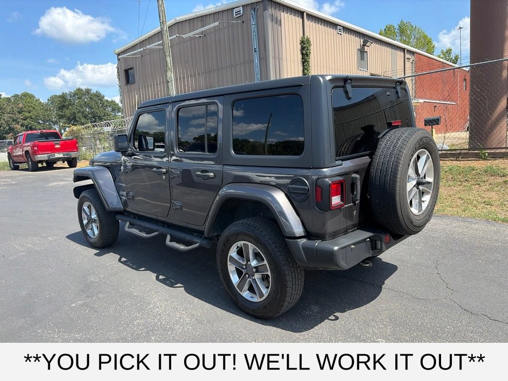 Used 2020 Jeep Wrangler Unlimited Sahara AWD/4WD image 4