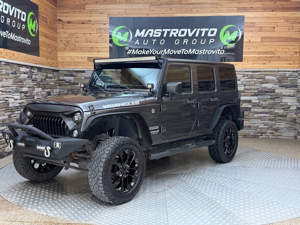 Used 2016 Jeep Wrangler Unlimited Sport w/ Connectivity Group AWD/4WD image 7