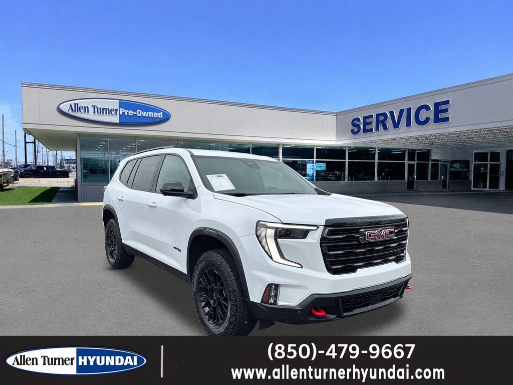 Used 2025 GMC Acadia AT4 w/ LPO, Floor Liner Package AWD/4WD 360° Tour