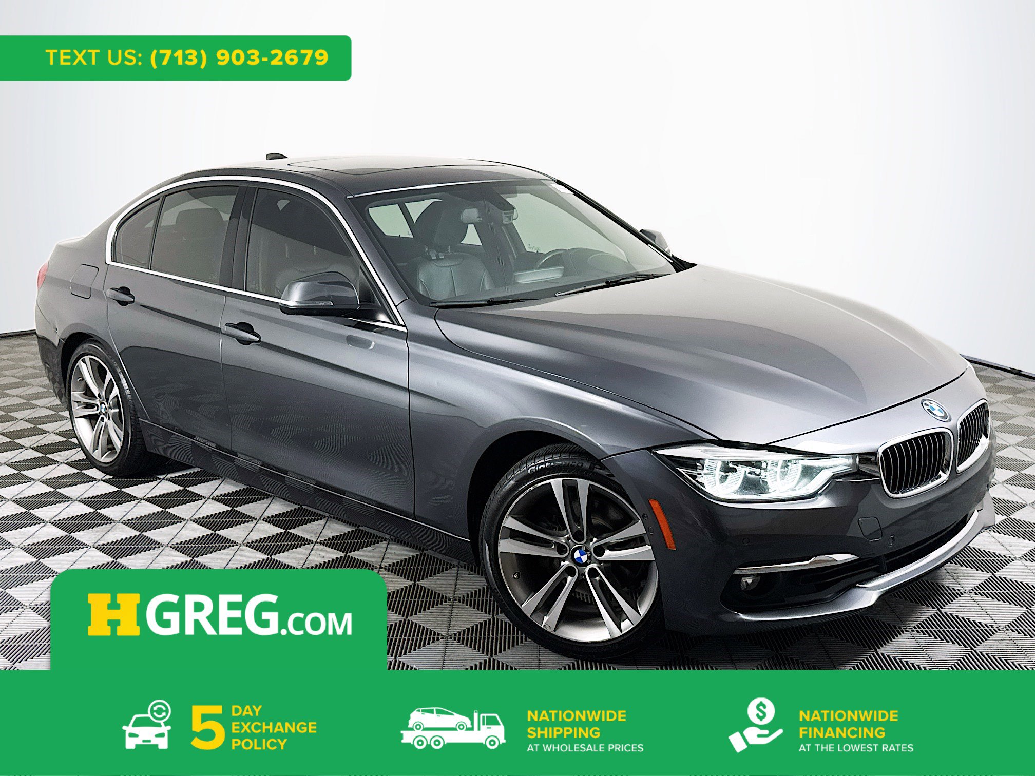 Used 2018 BMW 330i Sedan w/ Executive Package RWD image 1