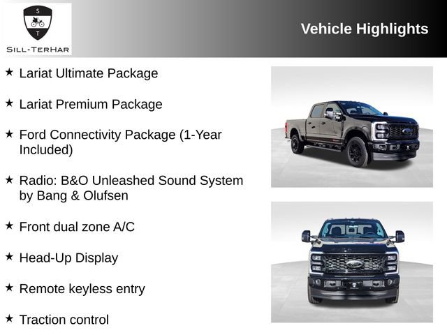 New 2026 Ford F250 Lariat w/ Black Appearance Package image 3
