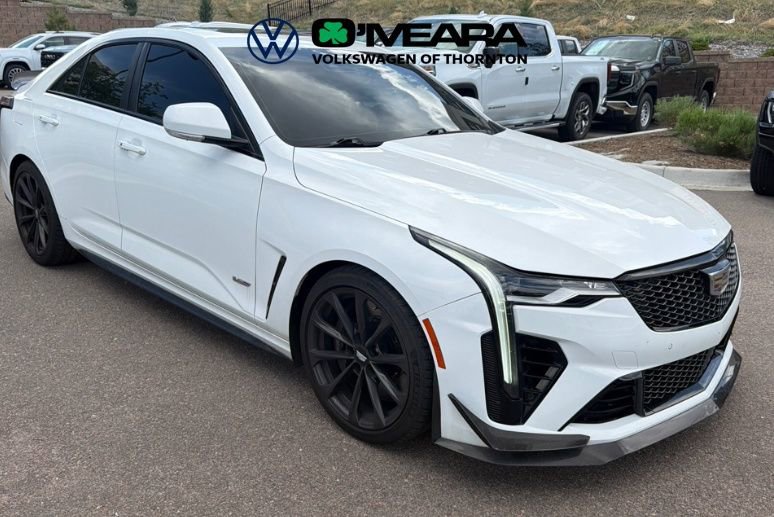 Used 2022 Cadillac CT4 V Blackwing w/ Carbon Fiber 1 Package RWD image 3