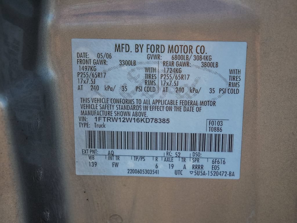 Used 2006 Ford F150 XLT RWD image 29