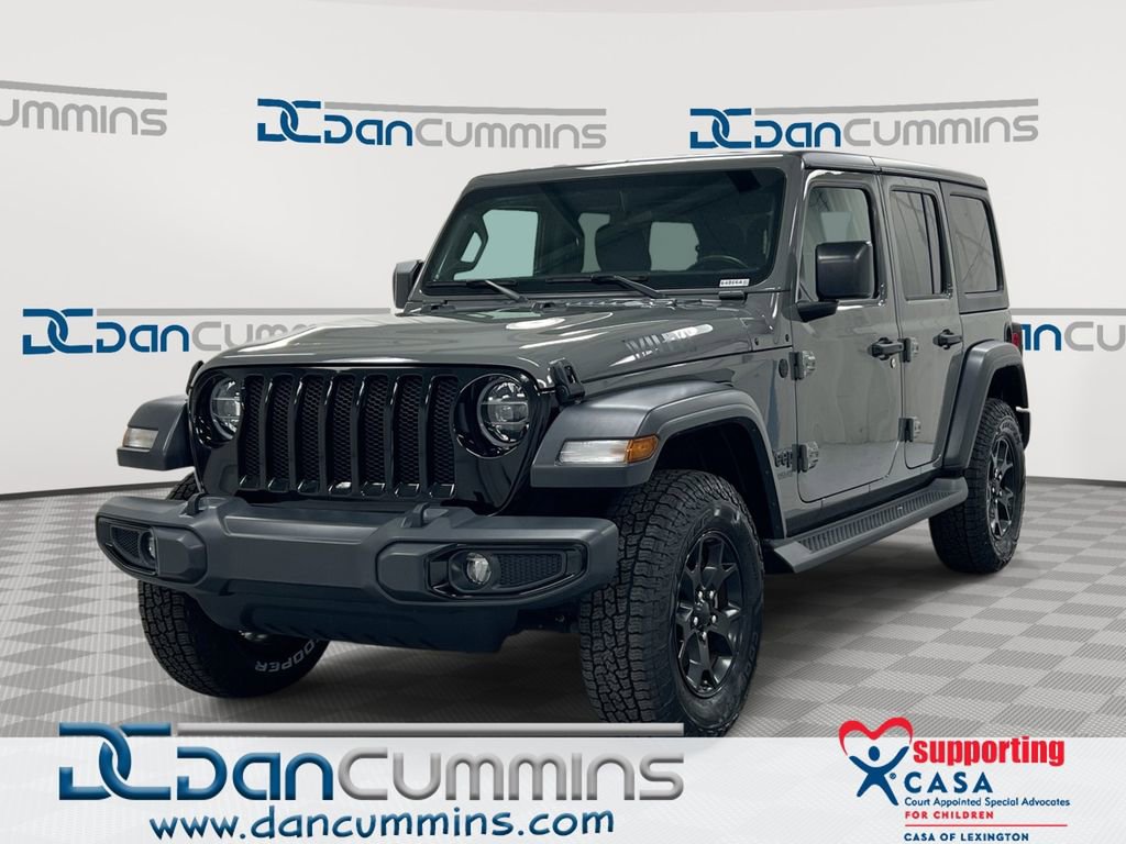 Used 2020 Jeep Wrangler Unlimited Willys image 1