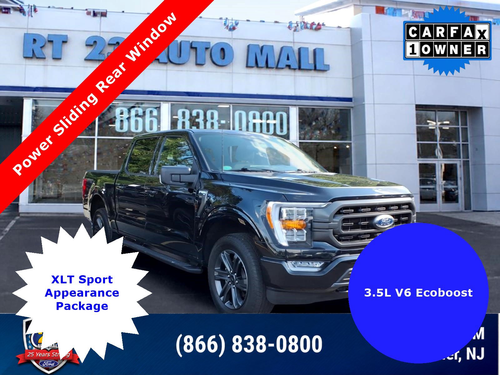 Certified 2023 Ford F150 XLT w/ Equipment Group 302A High AWD/4WD image 1