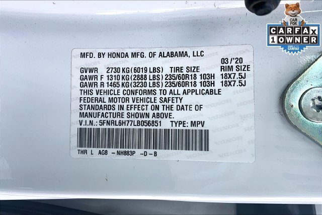 Used 2020 Honda Odyssey EX-L image 32