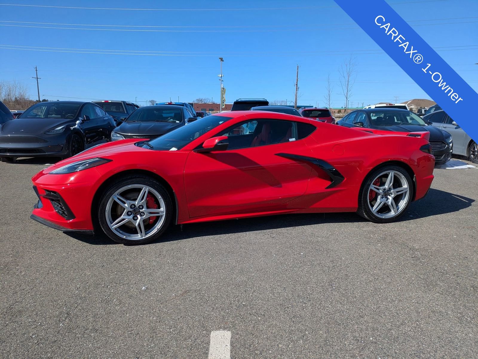 Used 2020 Chevrolet Corvette Stingray Premium Cpe w/ 3LT Preferred Equipment Group image 2