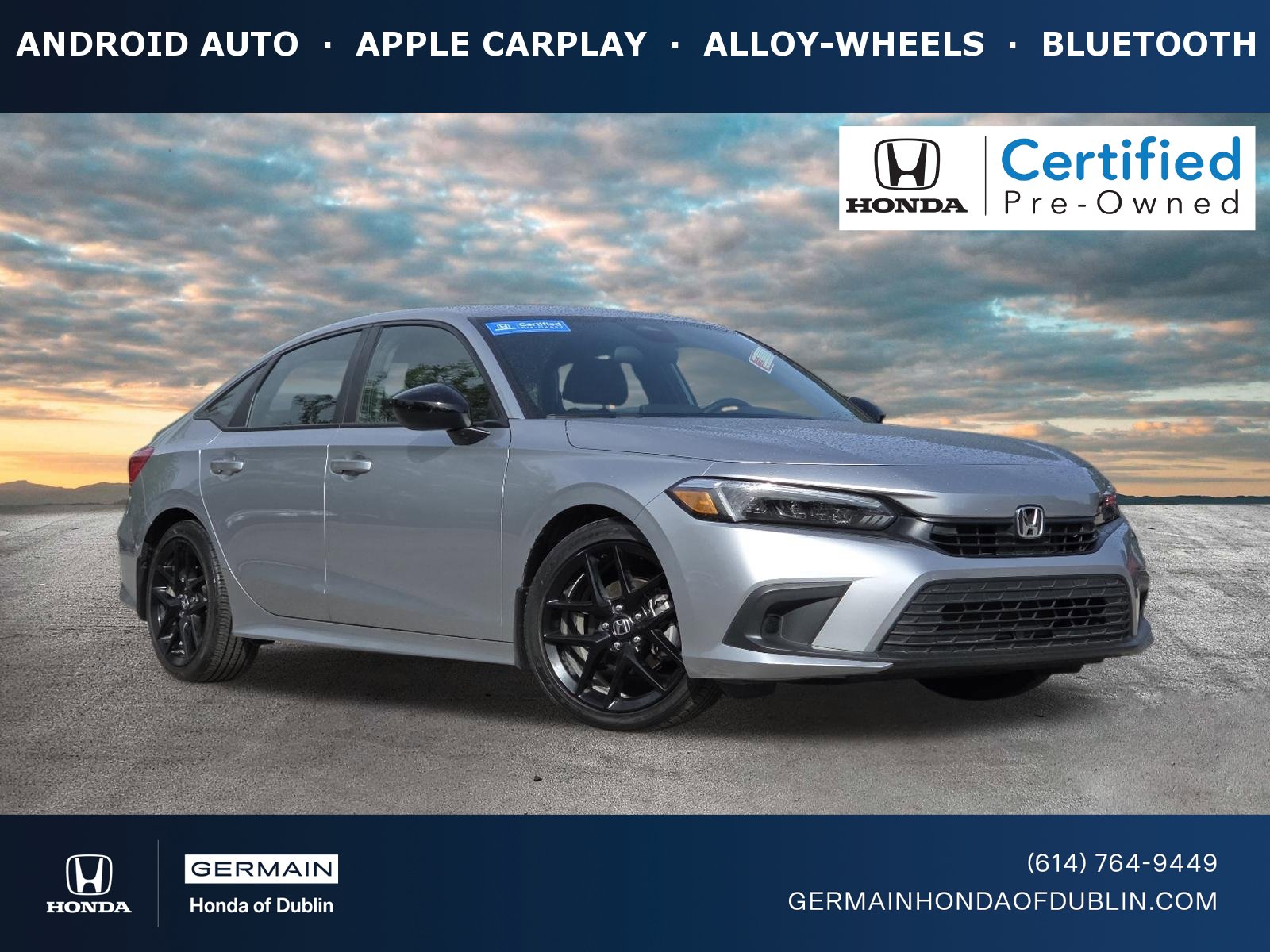 Certified 2023 Honda Civic Sport image 1