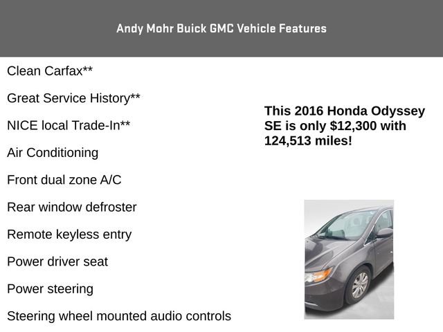 Used 2016 Honda Odyssey SE image 4