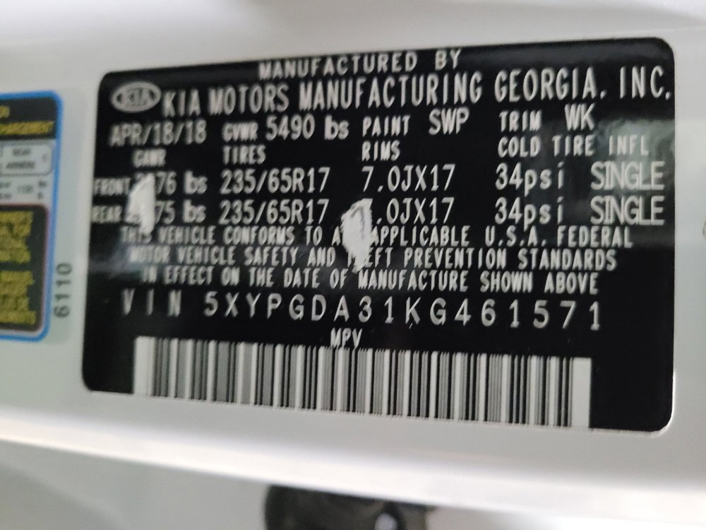 Used 2019 Kia Sorento AWD image 33