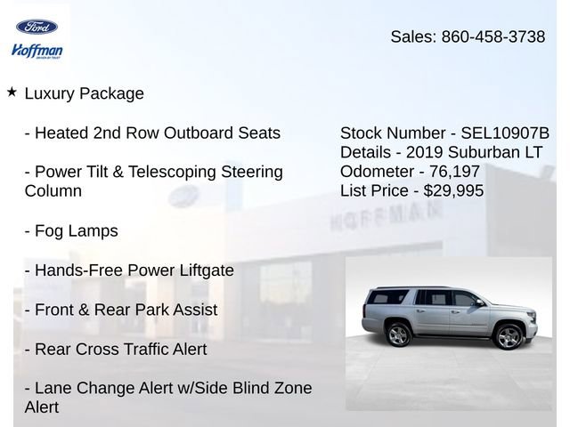 Used 2019 Chevrolet Suburban LT image 30