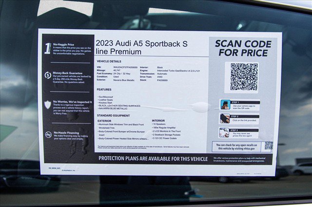 Used 2023 Audi A5 2.0T Premium w/ Convenience Package AWD/4WD image 28