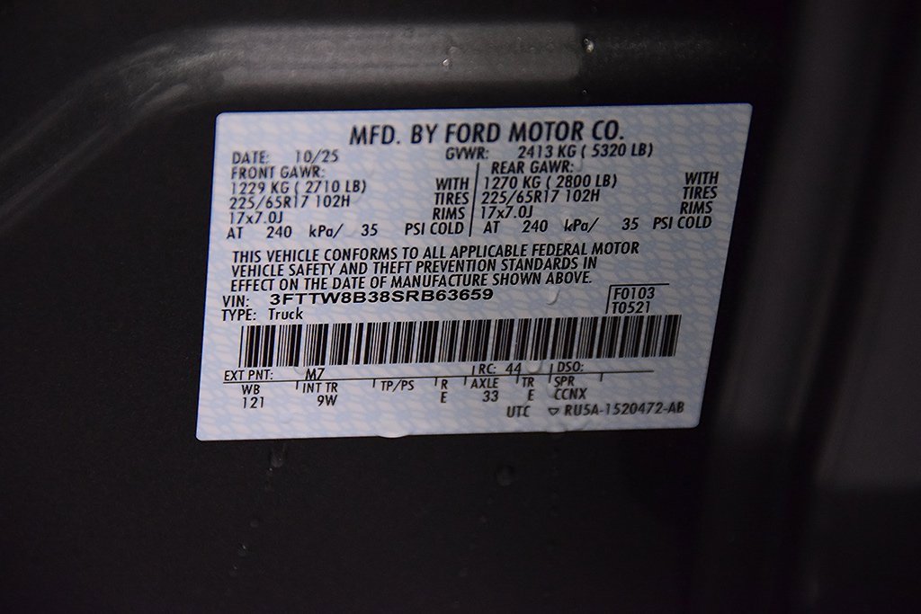 New 2025 Ford Maverick XL w/ Equipment Group 101A image 16