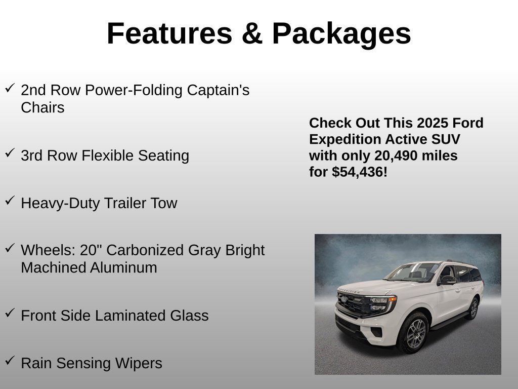 Certified 2025 Ford Expedition Active AWD/4WD image 13