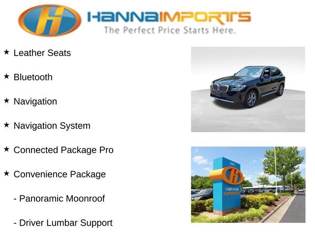 Used 2023 BMW X3 sDrive30i w/ Convenience Package RWD image 8