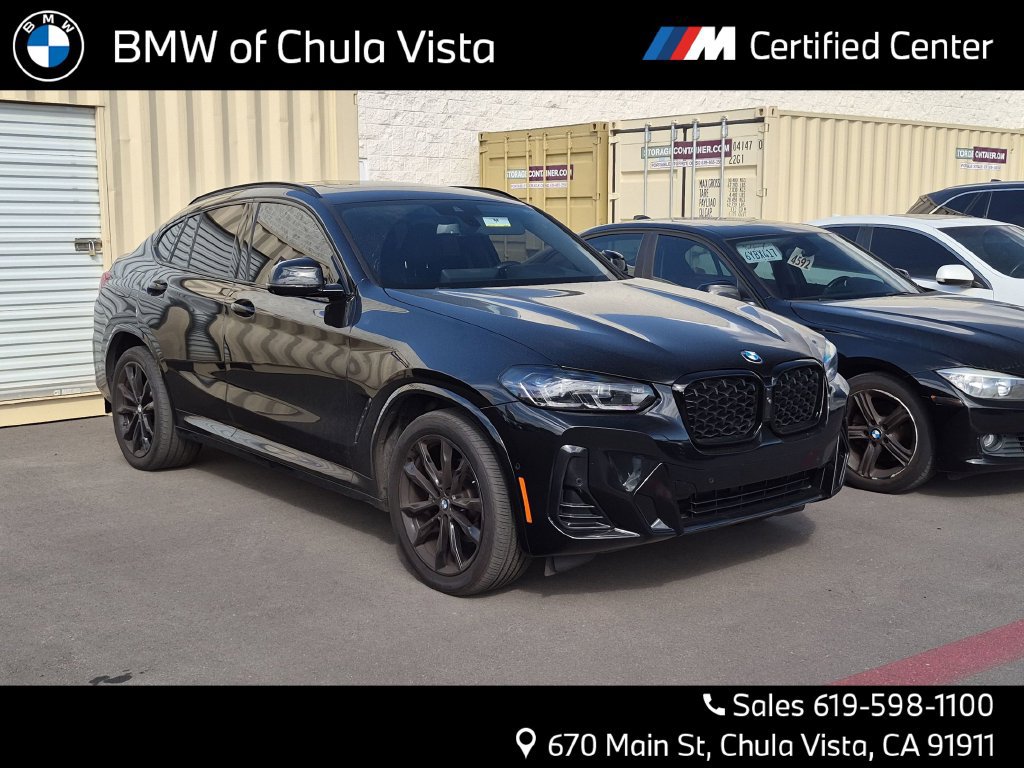 Certified 2025 BMW X4 xDrive30i w/ Premium Package AWD/4WD image 1