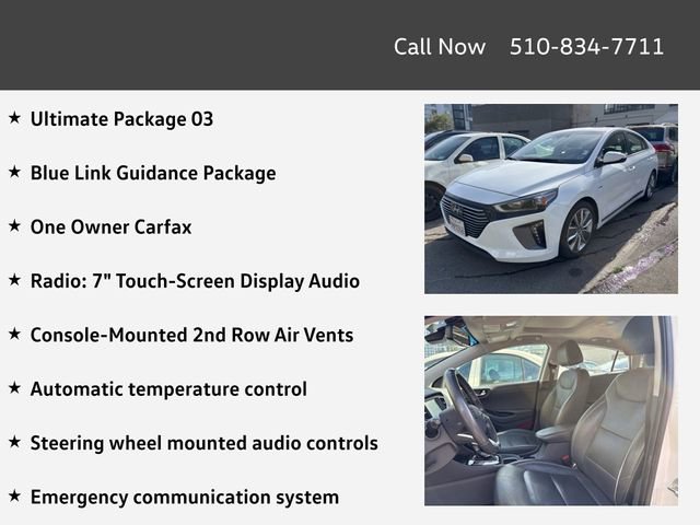 Used 2017 Hyundai Ioniq Limited w/ Ultimate Package 03 FWD image 4
