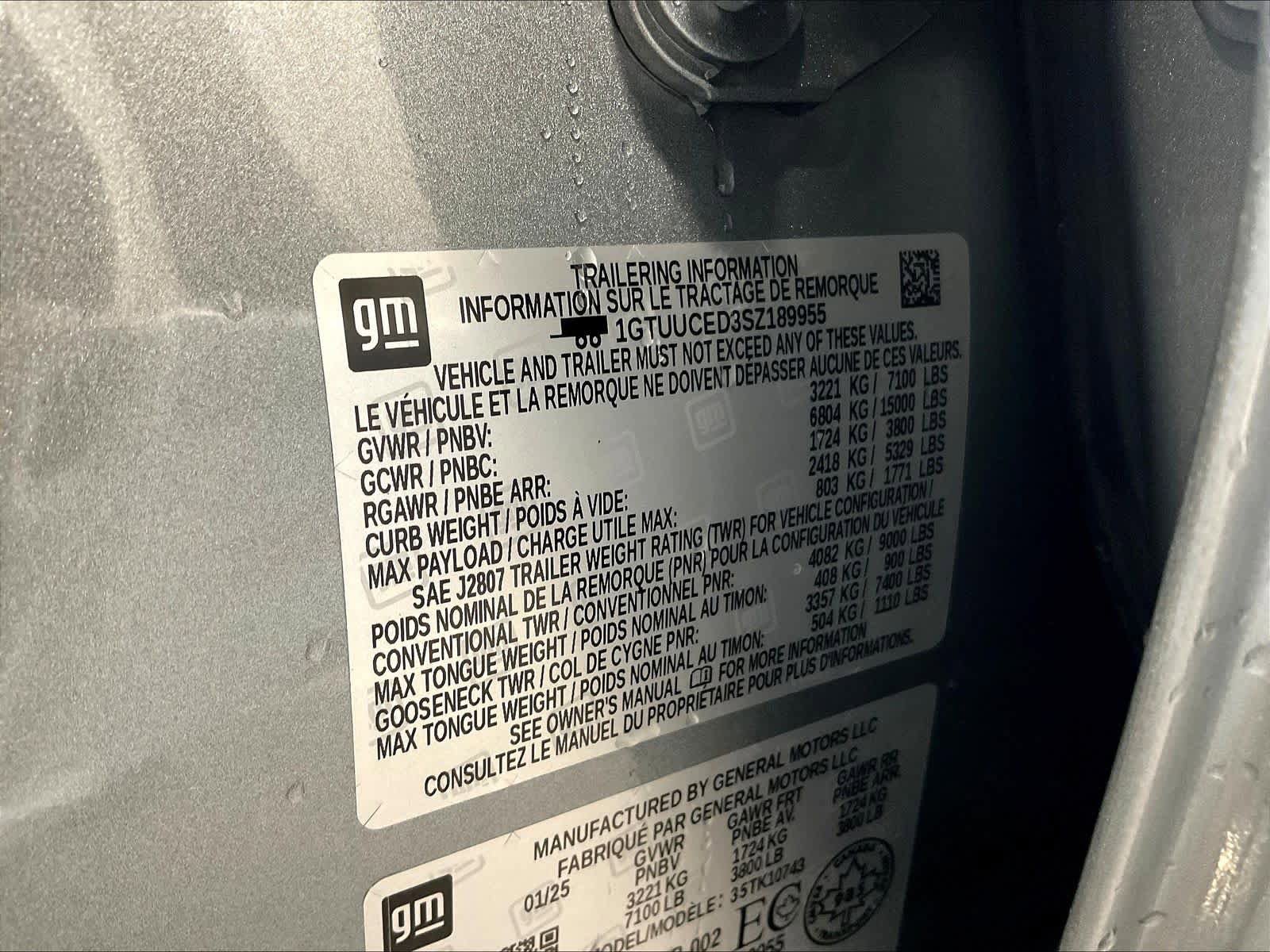 Used 2025 GMC Sierra 1500 Elevation image 36