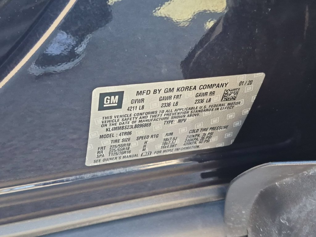 Certified 2020 Buick Encore GX Preferred FWD image 33