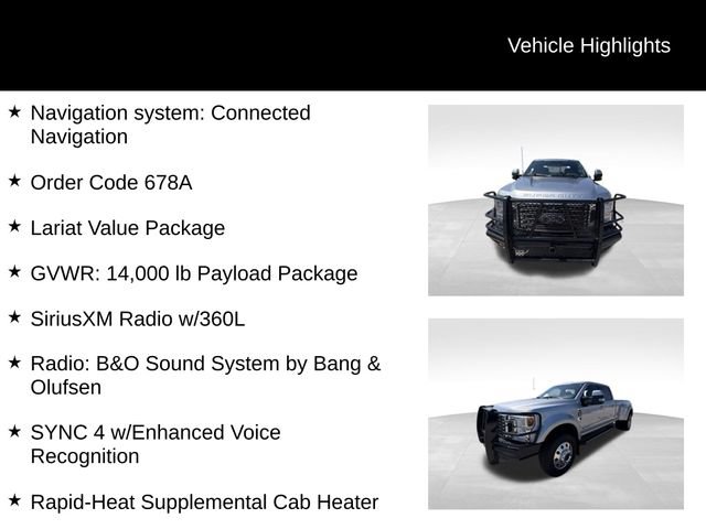 Used 2022 Ford F450 Lariat w/ Lariat Value Package AWD/4WD image 13