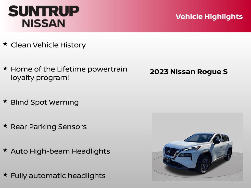 Certified 2023 Nissan Rogue S AWD/4WD image 8