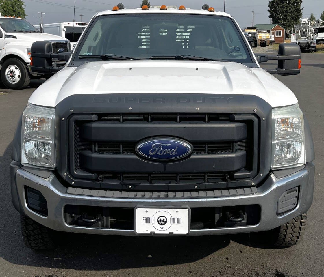 Used 2012 Ford F550 4x4 Crew Cab Super Duty w/ Payload Upgrade Pkg image 2