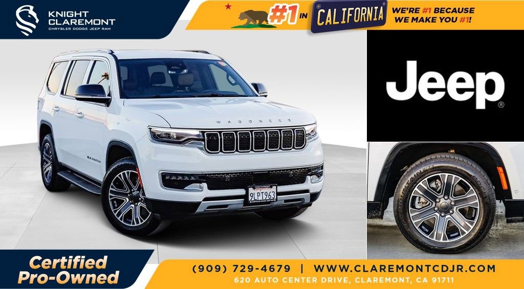 Certified 2024 Jeep Wagoneer Series II w/ Flexible Seating Group image 1