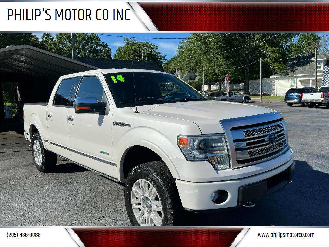 Used 2014 Ford F150 Platinum AWD/4WD image 1