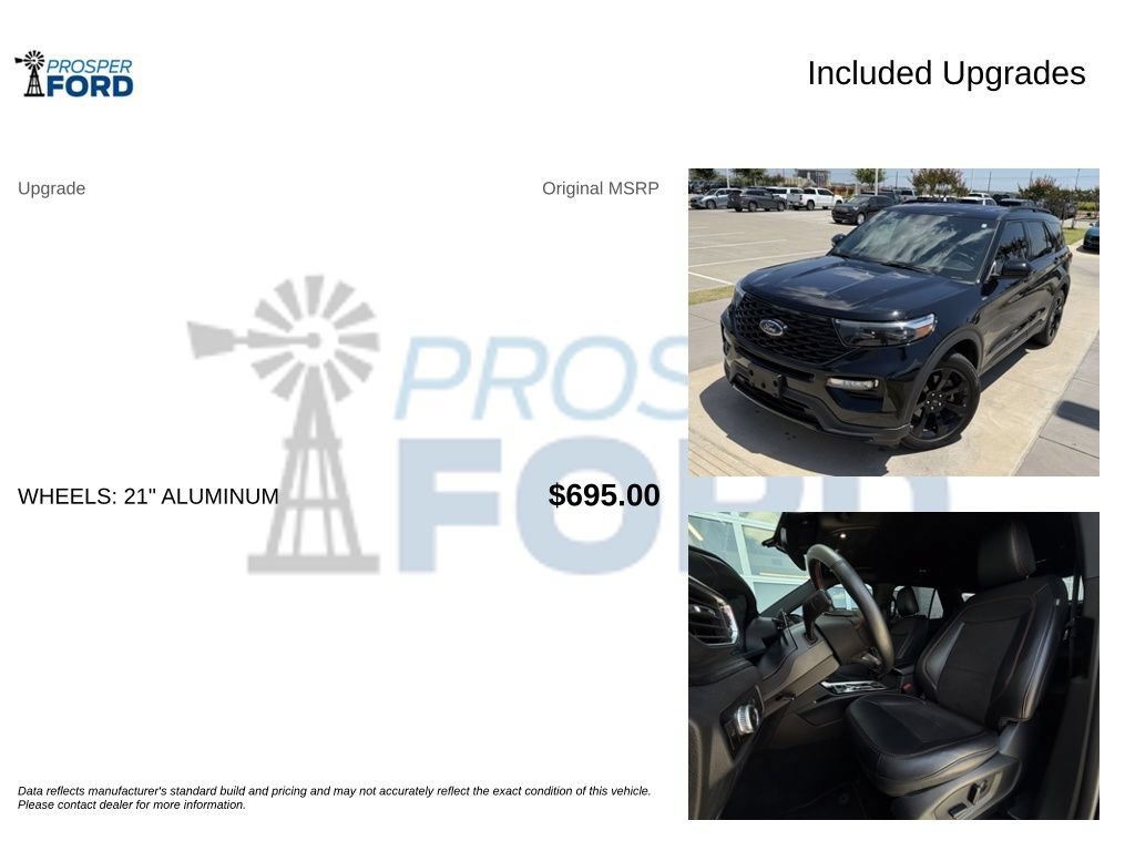 Used 2023 Ford Explorer ST-Line RWD image 3