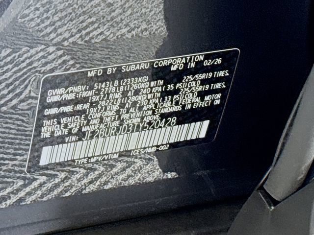 New 2026 Subaru Outback Touring XT image 34