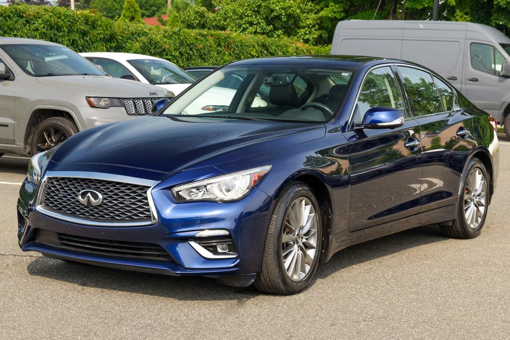 Used 2023 INFINITI Q50 Luxe w/ Cargo Package AWD/4WD image 3