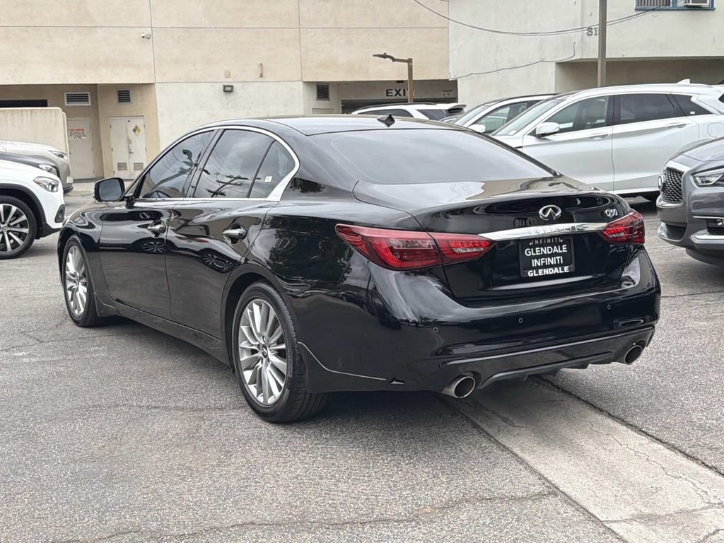 Certified 2023 INFINITI Q50 Luxe w/ Cargo Package RWD image 4