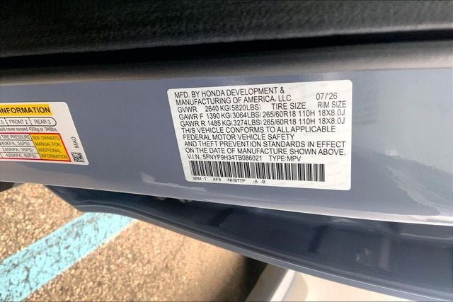 New 2026 Honda Passport RTL image 19