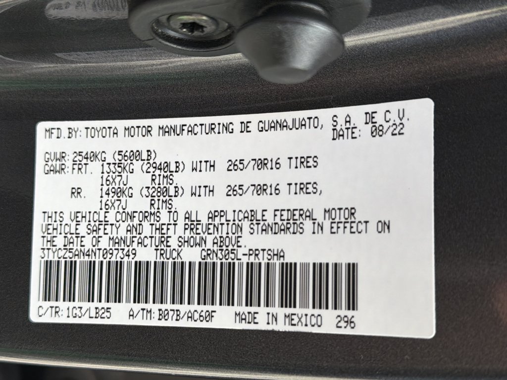 Used 2022 Toyota Tacoma TRD Pro AWD/4WD image 37