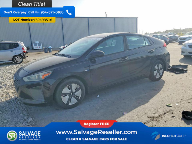 Used 2017 Hyundai Ioniq Blue FWD image 1