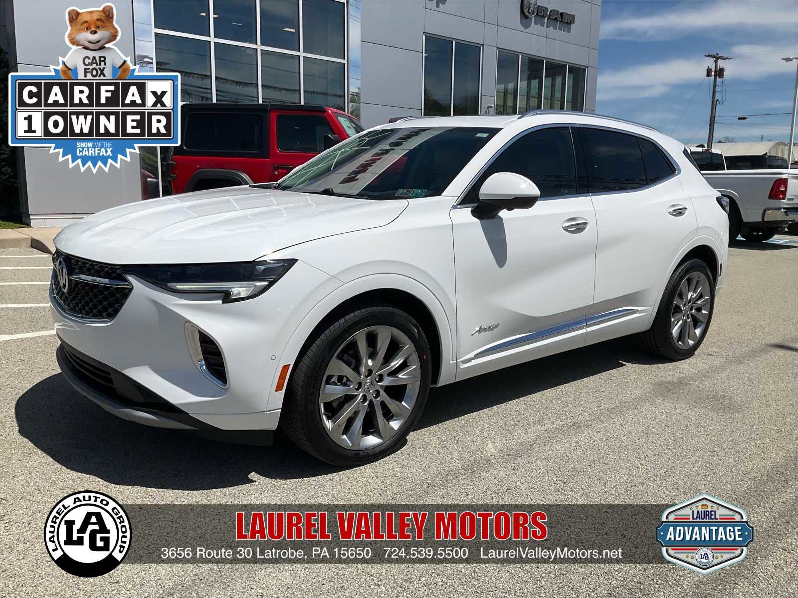Used 2022 Buick Envision Avenir w/ Technology Package II AWD/4WD image 1