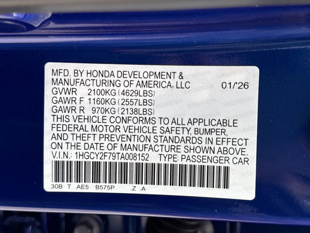 New 2026 Honda Accord Sport image 28