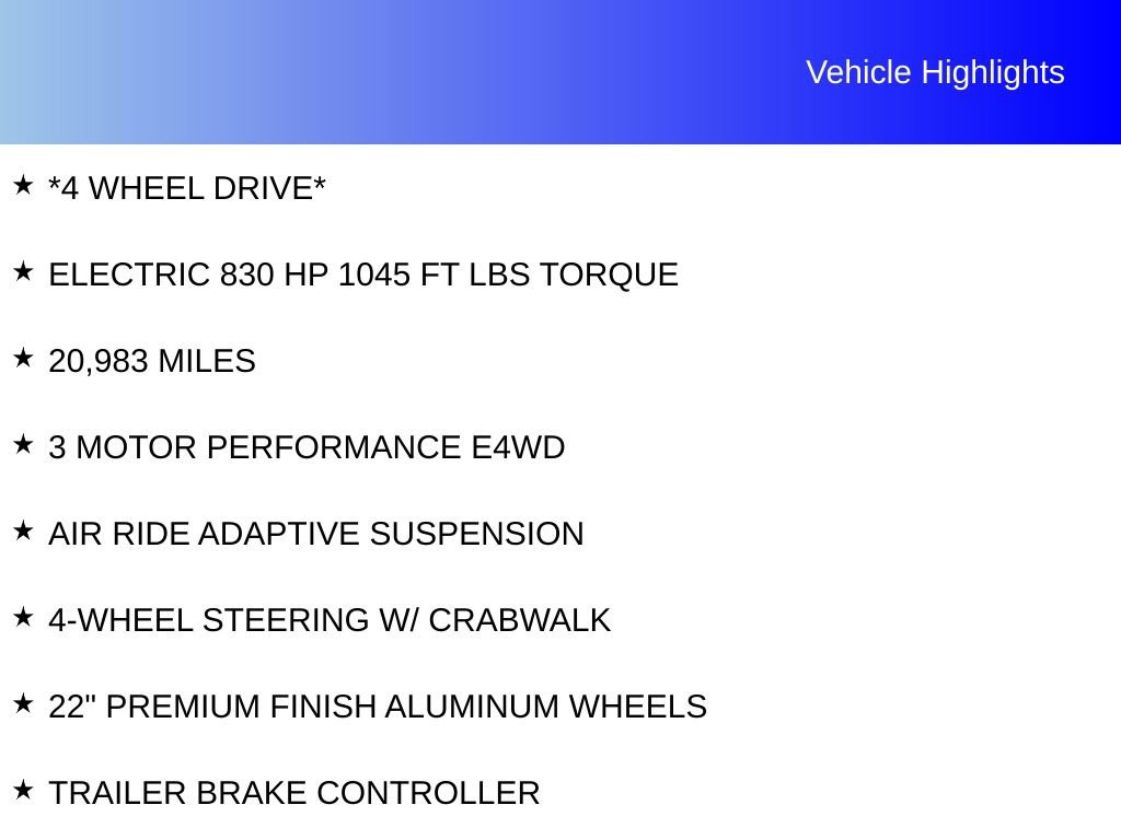 Used 2024 GMC Hummer EV 3X AWD/4WD image 7