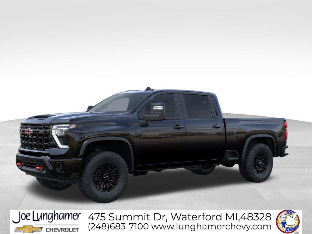 New 2026 Chevrolet Silverado 2500 ZR2 w/ LPO, Dark Essentials Package AWD/4WD video 2