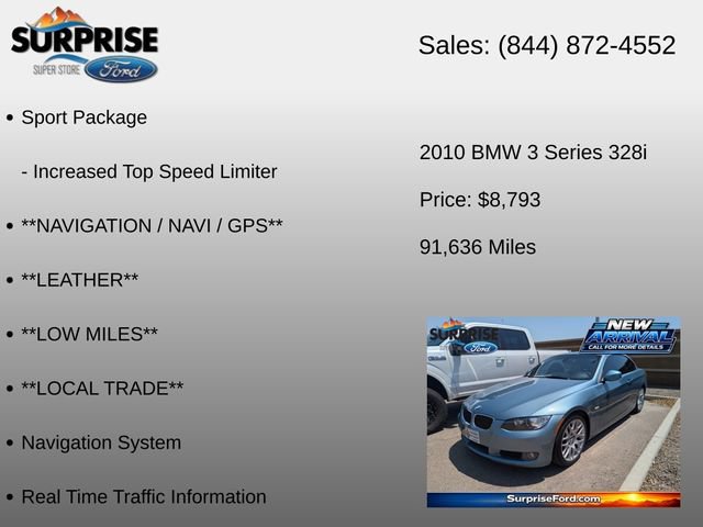 Used 2010 BMW 328i Convertible RWD image 15