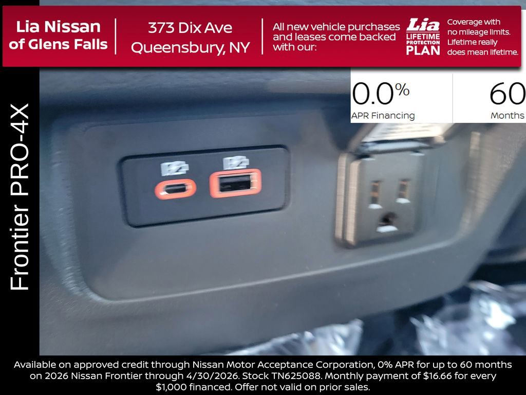New 2026 Nissan Frontier PRO-4X w/ Pro Premium Package image 33