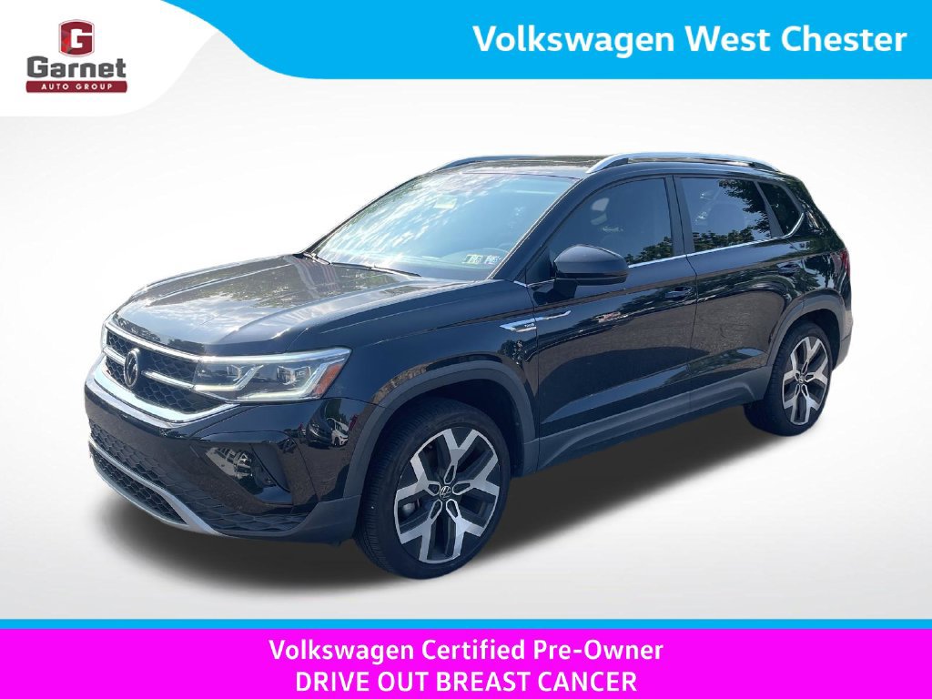 Certified 2022 Volkswagen Taos SEL w/ Panoramic Sunroof Package