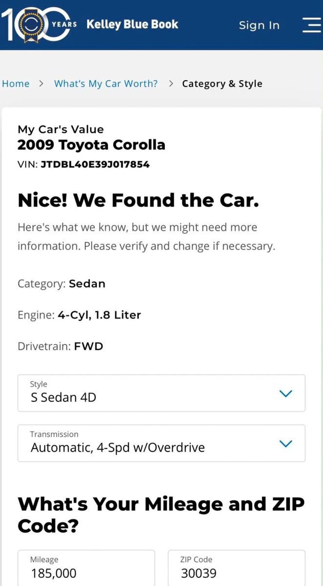 Used 2009 Toyota Corolla FWD image 3