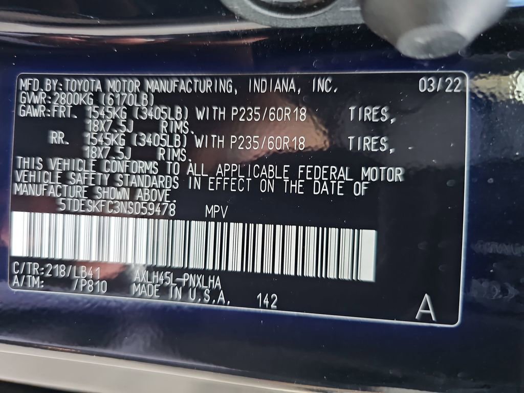 Certified 2022 Toyota Sienna Platinum image 27