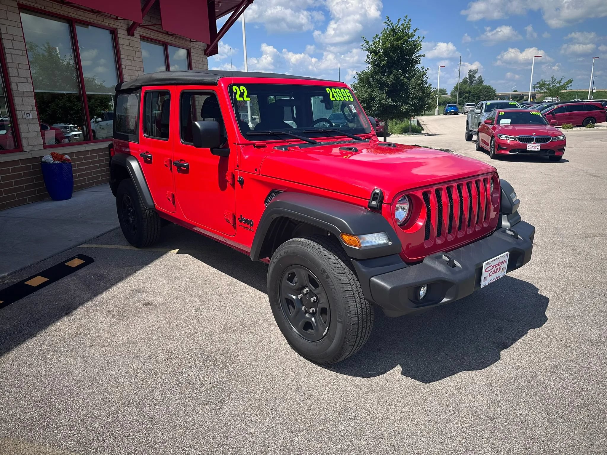 Used 2022 Jeep Wrangler Unlimited Sport AWD/4WD image 3