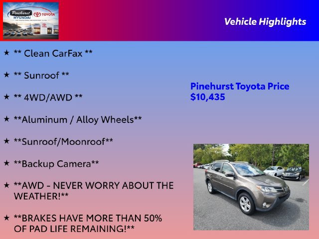 Used 2014 Toyota RAV4 XLE AWD/4WD image 16