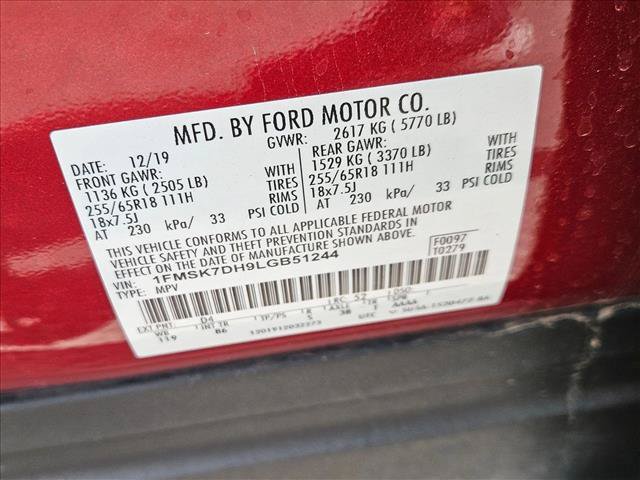 Used 2020 Ford Explorer XLT RWD image 15