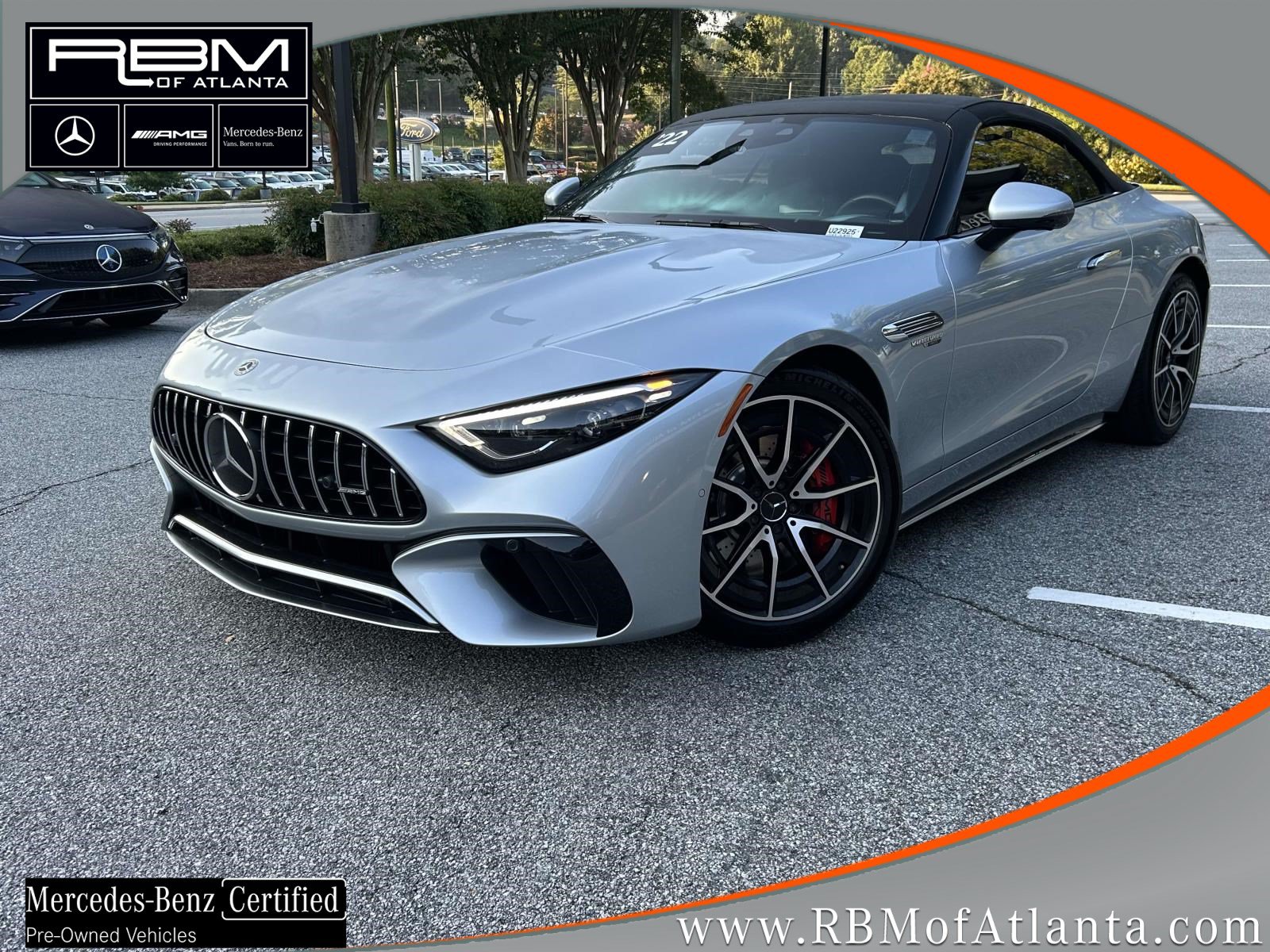 Certified 2022 Mercedes-Benz SL 55 AMG 4MATIC image 1