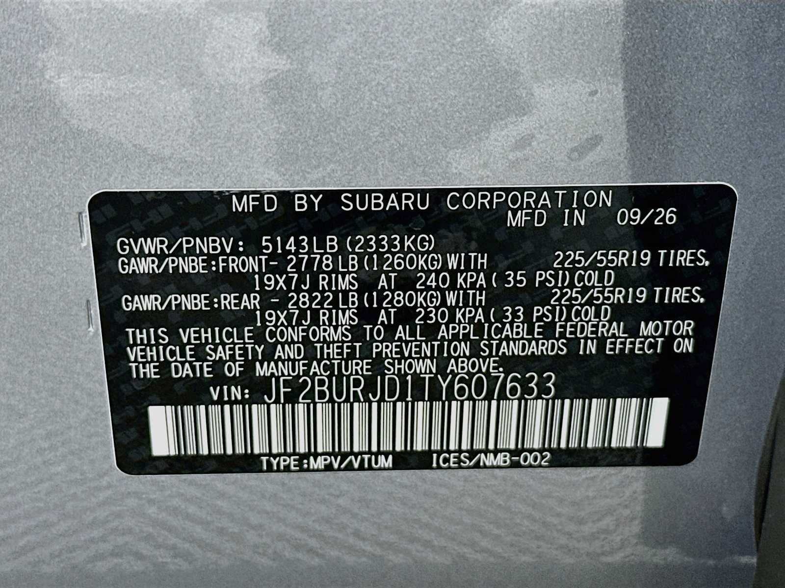 New 2026 Subaru Outback Touring XT AWD/4WD image 31